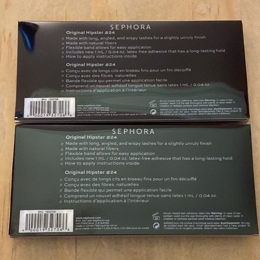 sephora collection original hipster #24 lashes - Picture 2 of 2